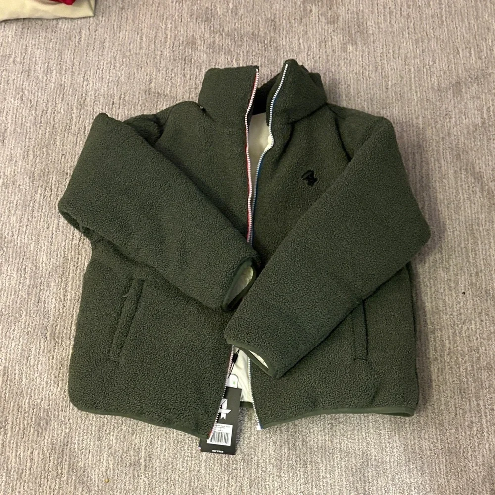 Men's Dark Green Puffer Jacket